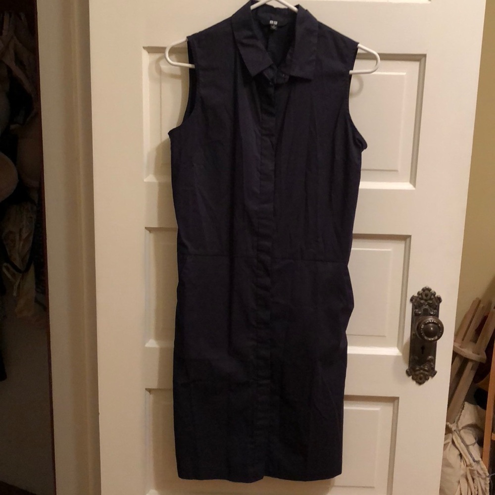 Uniqlo navy dress size S